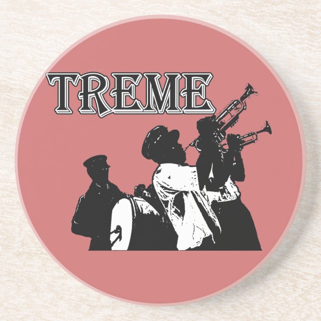 New Orleans Treme, Band Drink Coaster (Front)