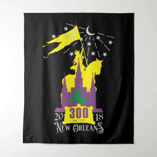 New Orleans Tricentennial 300TH Anniversary Tapestry
