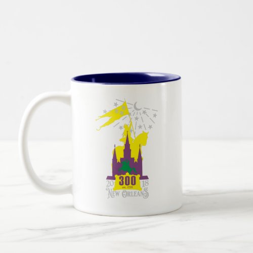 New Orleans Tricentennial 300TH Anniversary Two_Tone Coffee Mug