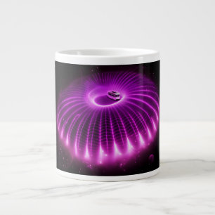 New Orleans Trolley Bus Teleported By Alien Force Giant Coffee Mug