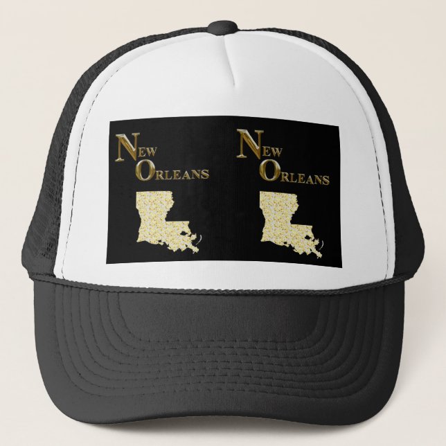 NEW ORLEANS TRUCKER HAT (Front)