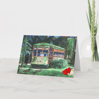 New Orleans Valentine Holiday Card
