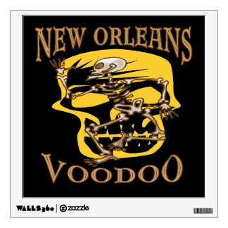 New Orleans Voodoo Print Wall Decal