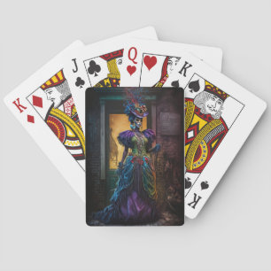 New Orleans Voodoo Queen Art Poker Cards
