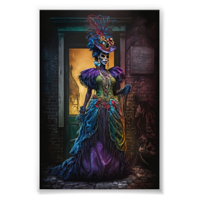 New Orleans Voodoo Queen Photo Print (Front)