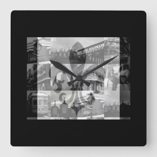 New Orleans [Wall Clock] Square Wall Clock