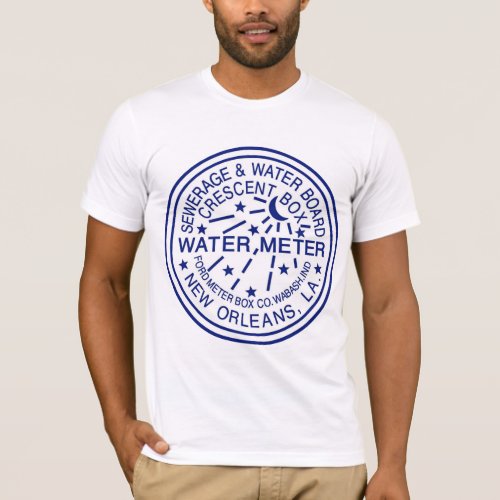 New Orleans Water Meter Cover  T_Shirt