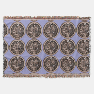 New Orleans Water Meter Cover Throw Blanket