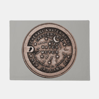 New Orleans Water Meter Lid Doormat