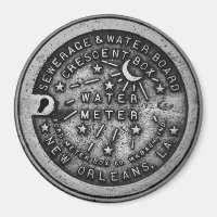 New Orleans Water Meter Lid