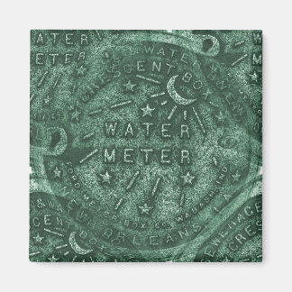 New orleans Water Meter Lid Magnet