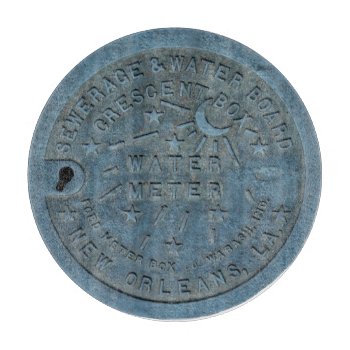 New Orleans Water Meter Photo Cutting Board by Scotts_Barn at Zazzle