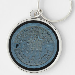 New Orleans Water Meter photo Keychain