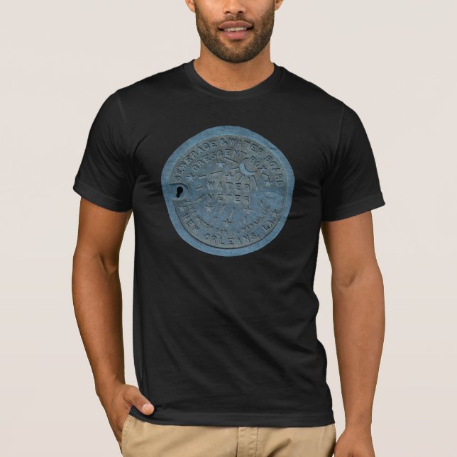 New Orleans Water Meter photo T-Shirt (Front)