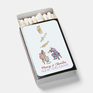 New Orleans Wedding  Matchboxes