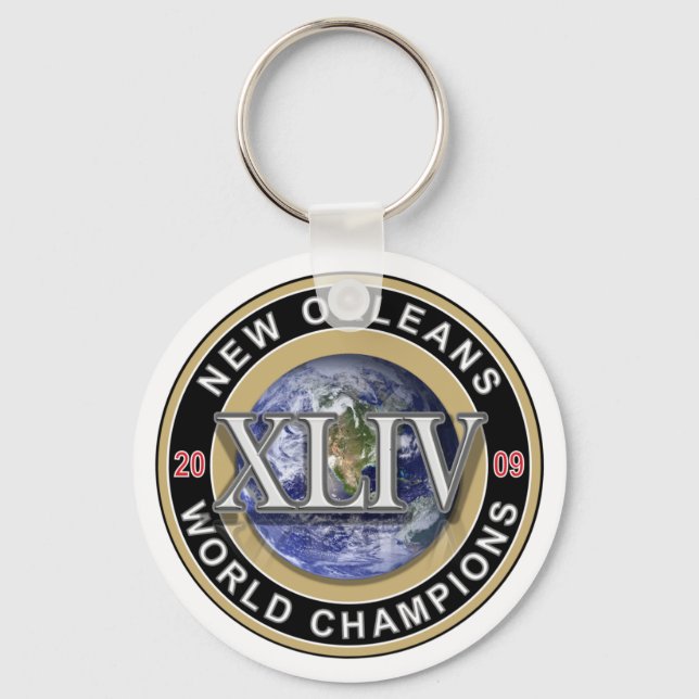 NEW ORLEANS World Champions 2009 Keychain (Front)