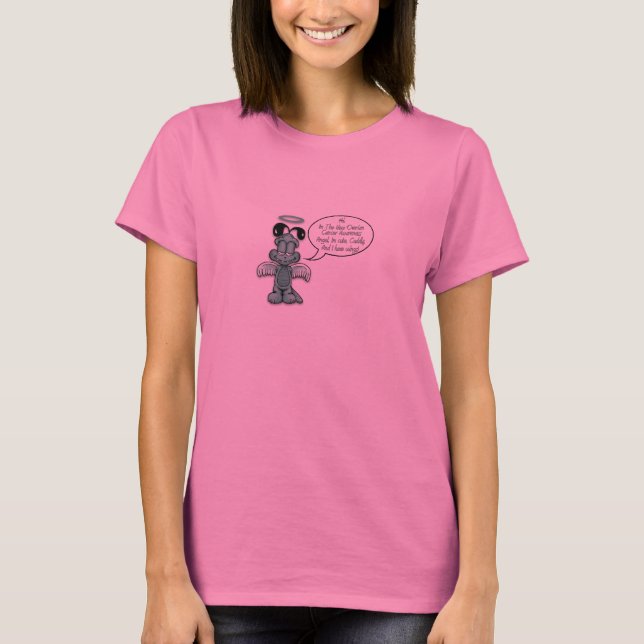 New Ovarian cancer Angel T-Shirt (Front)