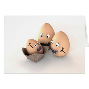 New Parent Egg Characters Cards