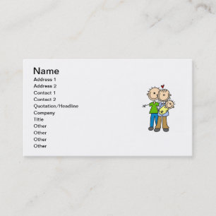 New Parents New Baby T-shirts and Gifts Business Card