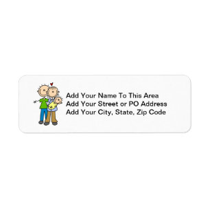 New Parents New Baby T-shirts and Gifts Label