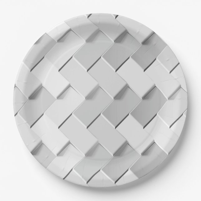 New Pattern Creation 5 Paper Plates (Front)