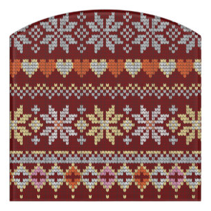 New Pattern Creation Door Sign