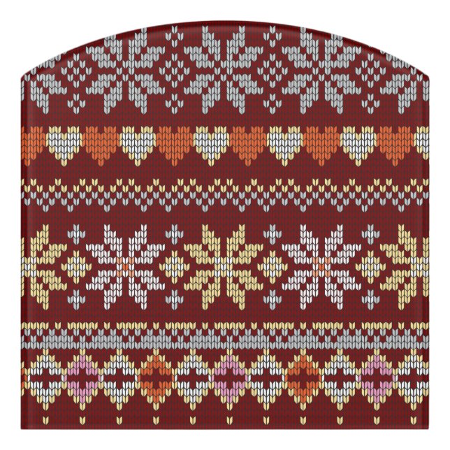 New Pattern Creation Door Sign (Contour Front)