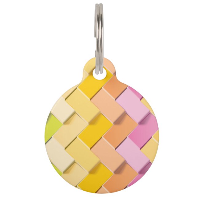 New Pattern Creation Pet ID Tag (Front)