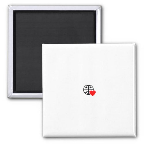 New personalize Text Logo 2 Inch Square Magnet