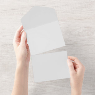 New personalize Text Logo All in One Wedding Invit Invitation