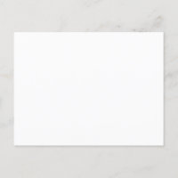 New personalize Text Logo Announcement Postcard