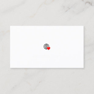 New personalize Text Logo Business Card