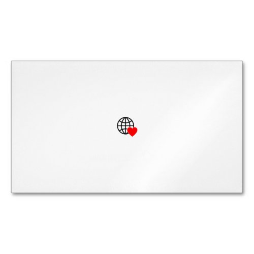 New personalize Text Logo Business Card Magnet