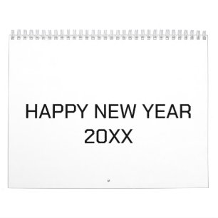 New personalize Text Logo Calendar
