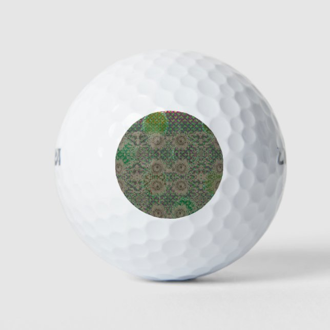 New personalize Text Logo Golf Balls (Front)