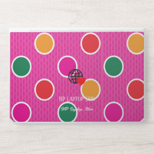 New personalize Text Logo HP Laptop Skin