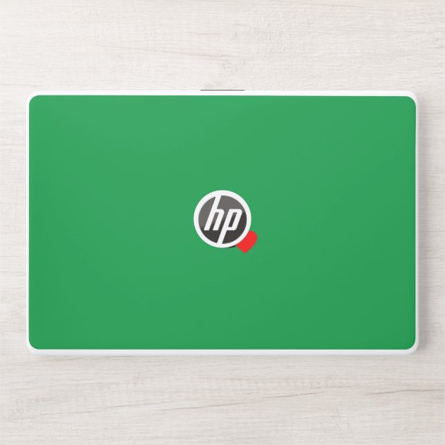 New personalize Text Logo HP Laptop Skin (Front)