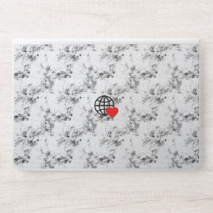 New personalize Text Logo HP Laptop Skin