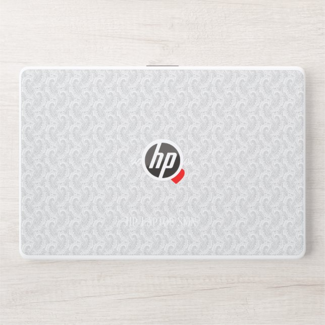 New personalize Text Logo HP Laptop Skin (Front)