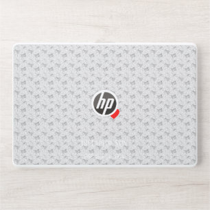 New personalize Text Logo HP Laptop Skin
