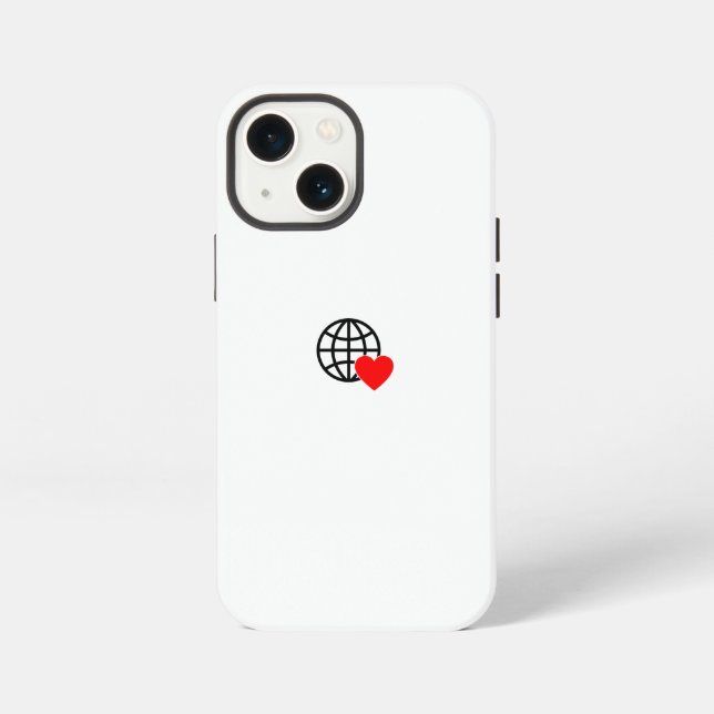 New personalize Text Logo iPhone 13 Mini Cases (Back)