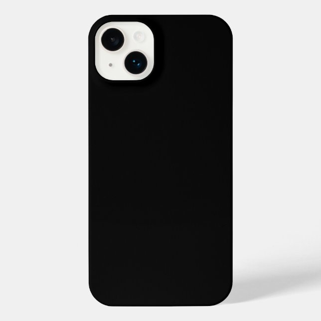New personalize Text Logo iPhone 14 plus Cases (Back)