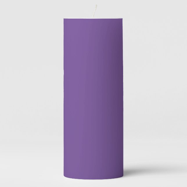 New personalize Text Logo Logo Pillar Candle (Front)