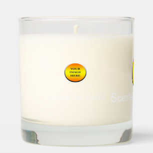 New personalize Text Logo Logo Scented Jar Candle