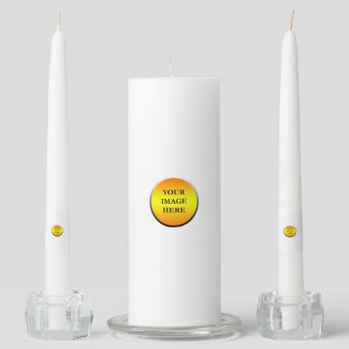 New personalize Text Logo Logo Unity Candle Set