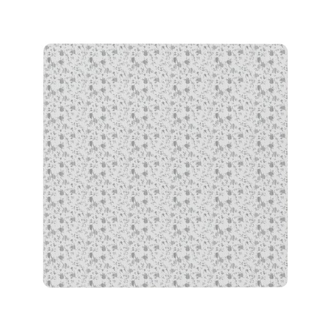 New personalize Text Logo Metal Wall Art (Front)