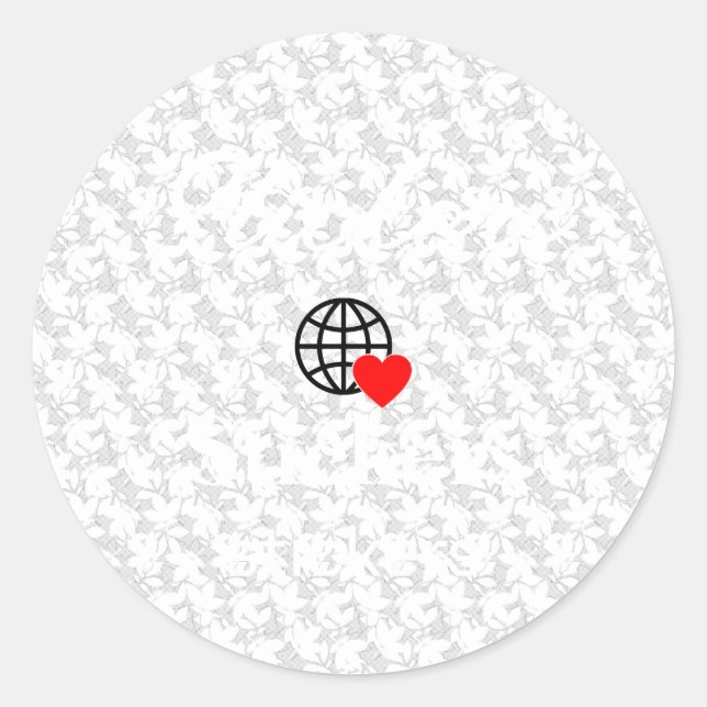 New personalize Text Logo Stickers (Front)