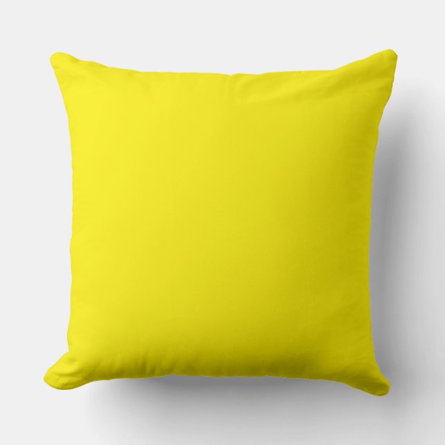 New personalize Text Logo Throw Pillow (Front)