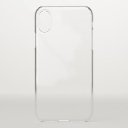 New personalize Text Logo Uncommon iPhone XS Clear iPhone XS Case