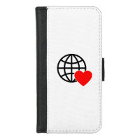 New personalize Text Logo Wallet Case